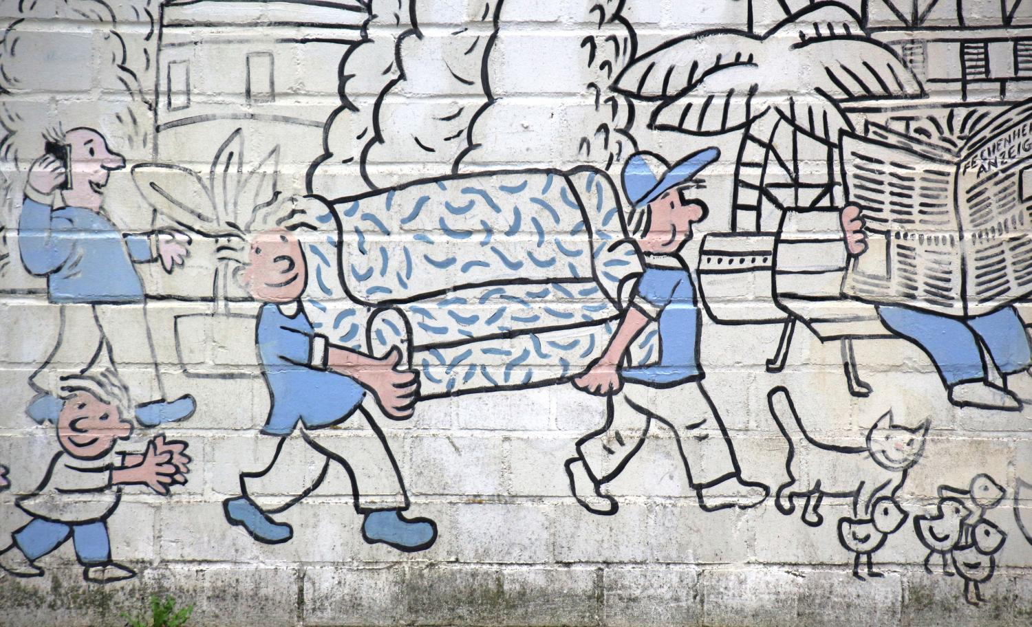 4332_klaus_puth_wandbild_2014_by_peter_weidemann_pfarrbriefservice (c) Klaus Putz (Bild), Peter Weidemann (Foto) - pfarrbriefservice.de