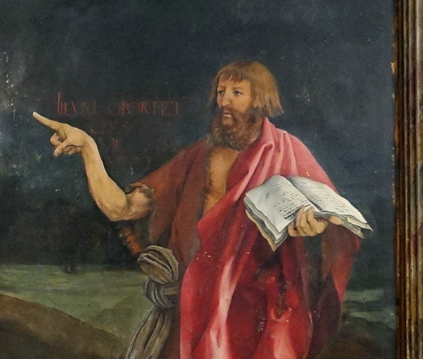 Johannes (Isenheim) (c) Gzen92 (wikimedia - commons) - Bildausschnitt