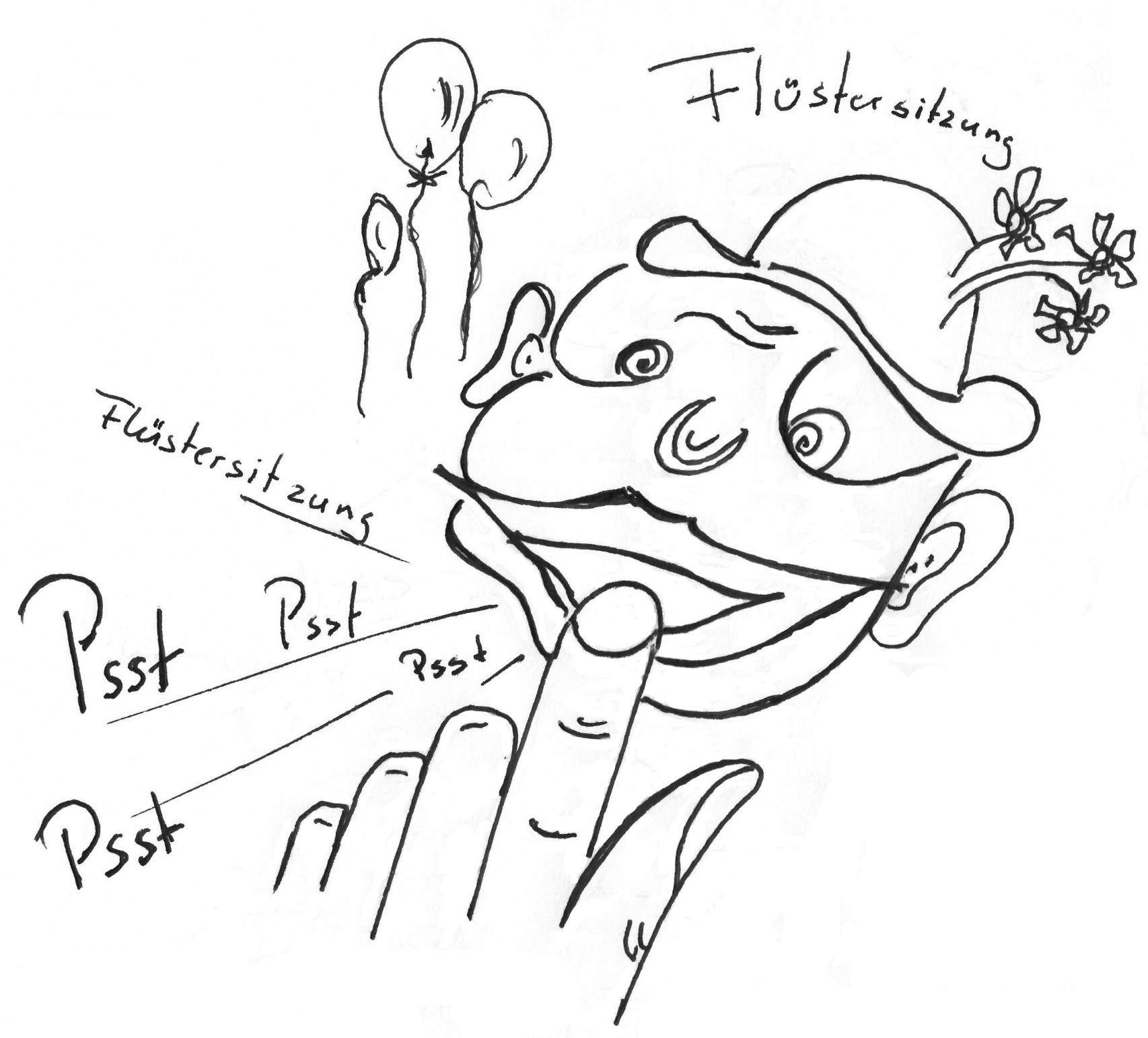 Logo - Flüstersitzung (c) André Hennecken